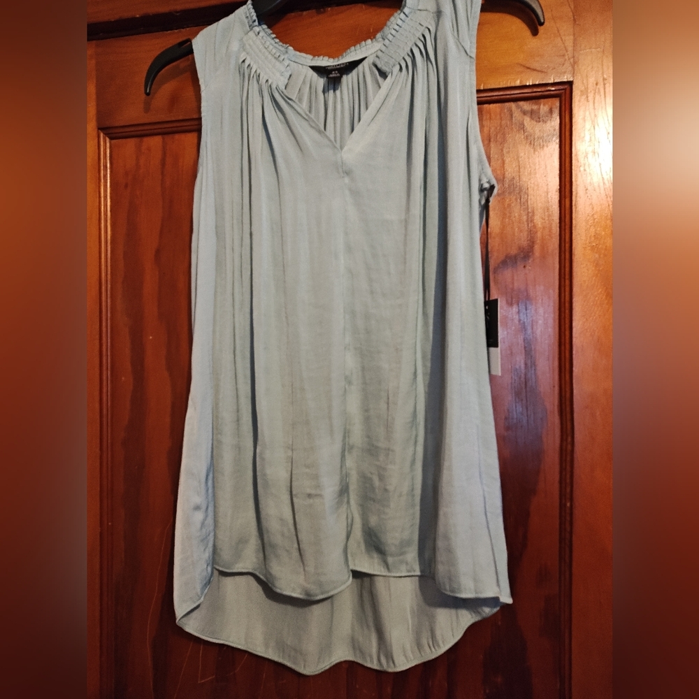 Vera Wang Pleated shell top